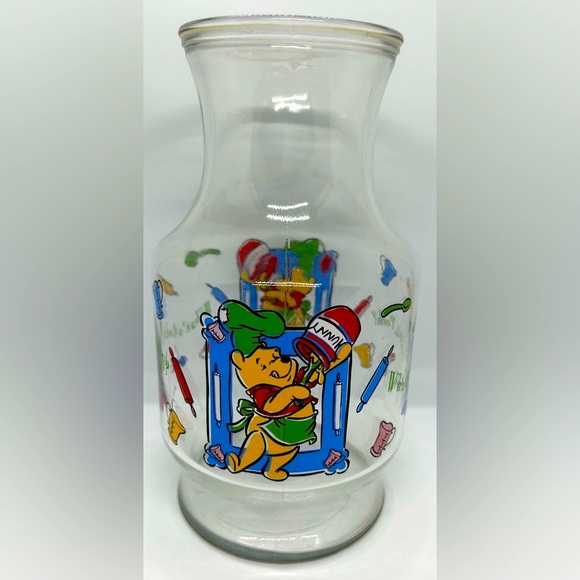 Anchor Hocking Disney Winnie The Pooh Juice Carafe, EUC. - Picture 4 of 6